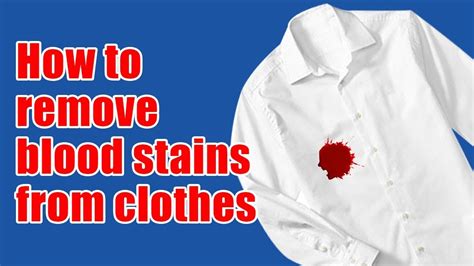 how to make fake blood stains on clothing|blood in clothing remove list.